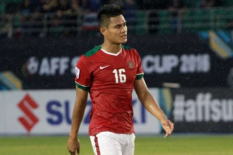 Fachruddin không thể góp mặt ở trận bán kết lượt đi AFF Cup 2016 gặp tuyển Việt Nam. (Nguồn: goal.com)
