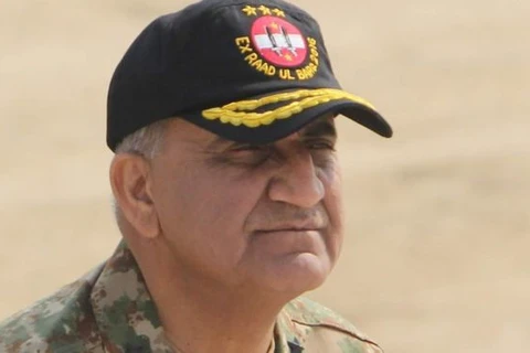 Tướng Qamar Javed Bajwa làm Tham mưu trưởng Lục quân. (Nguồn: AFP)