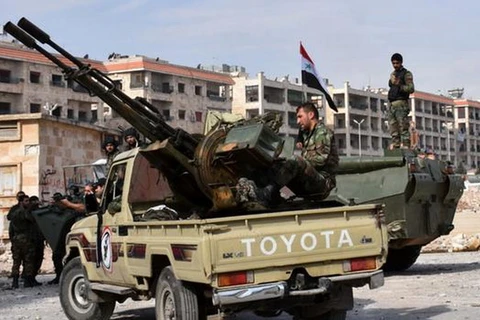 Lực lượng quân đội Syria. (Nguồn: AFP/Getty Images)
