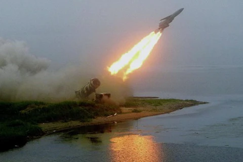 Nga phóng tên lửa siêu thanh. (Nguồn: sputnik)