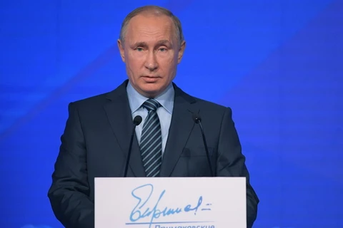 Tổng thống Nga Vladimir Putin. (Nguồn: EPA)