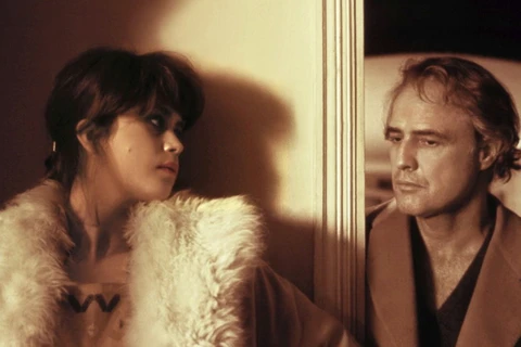 Maria Schneider và Marlon Brando ​trong phim 'Last Tango in Paris.'