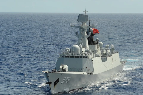 Tàu chiến của quân đội Trung Quốc. (Nguồn: Scout.com)