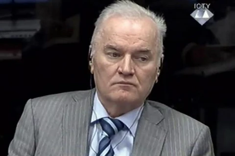 Cựu tướng lĩnh khét tiếng người Serbia ở Bosnia-Herzegovina, ông Ratko Mladic. (Nguồn: dpa)