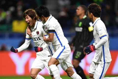 Kashima Antlers tạo nên bất ngờ ở FIFA Club World Cup 2016. (Nguồn: sidomi)