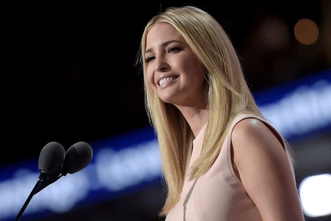 Ivanka, con gái của tổng thống đắc cử Mỹ Donald Trump. (Nguồn: AFP/Getty Images)