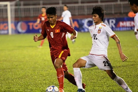U21 Việt Nam và U21 Myanmar chia điểm. (Nguồn: Zing)