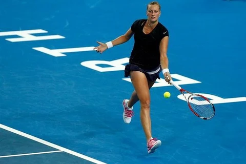Tay vợt Petra Kvitova. (Nguồn: twitter.com/Petra_Kvitova)