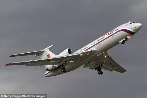 Tìm thấy mảnh vỡ máy bay quân sự Tu-154 của Nga ở Biển Đen 