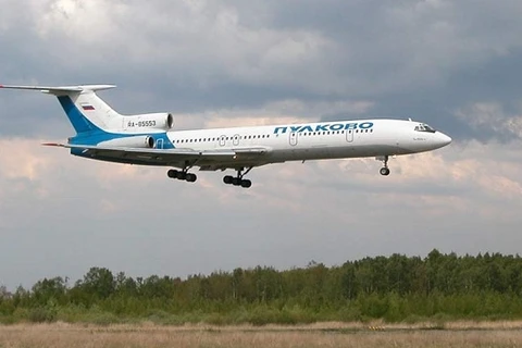 Máy bay Tu-154 của Bộ Quốc phòng Nga rơi có thể do sự cố kỹ thuật