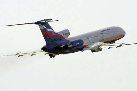 Máy bay Tu-154 thuộc Bộ Quốc phòng Nga. (Nguồn: Sputnik)