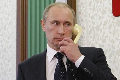 Tổng thống Nga Putin. (Nguồn: AP)