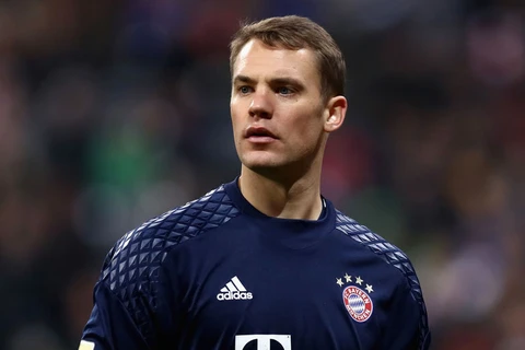 Thủ thành Neuer trong màu áo Bayern Munich. (Nguồn: Getty Images)