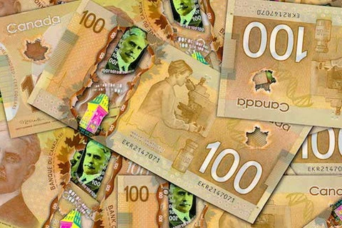 Đồng đôla Canada (CAD). (Nguồn: viewthevibe)