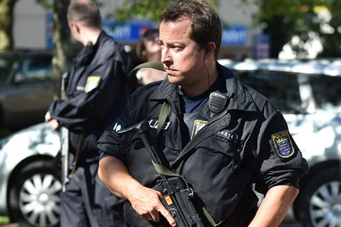 An ninh ở Đức được tăng cường trước Năm mới. (Nguồn: AFP)