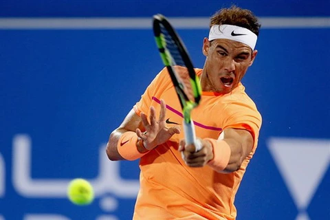 Nadal đánh bại Goffin để vô địch tại UAE. (Nguồn: AP)