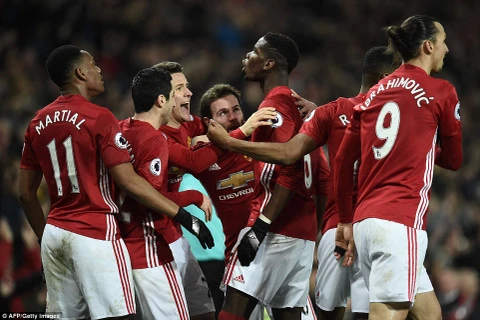 Manchester United ngược dòng giành chiến thắng. (Nguồn: AFP/Getty Images)