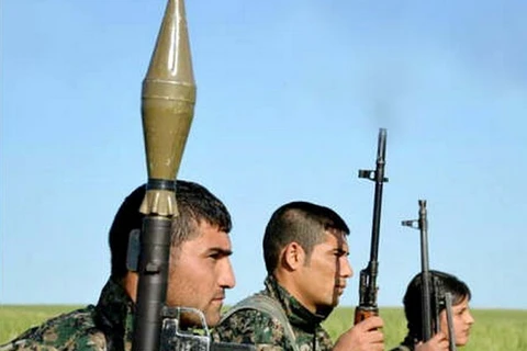 Lực lượng dân quân Các đơn vị bảo vệ nhân dân người Kurd. (Nguồn: YPG)