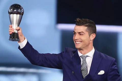 Ronaldo xuất sắc nhất năm 2016 của FIFA. (Nguồn: Getty Images)