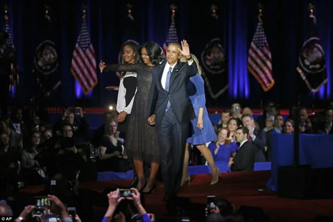 [Photo] Toàn cảnh đêm chia tay nhiều cảm xúc của ông Obama