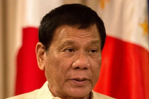 Tổng thống Philippines Rodrigo Duterte. (Nguồn: AFP)