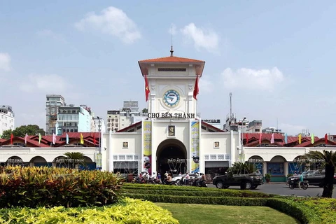 Chợ Bến Thành, Thành phố Hồ Chí Minh. (Nguồn: Báo ảnh Việt Nam)