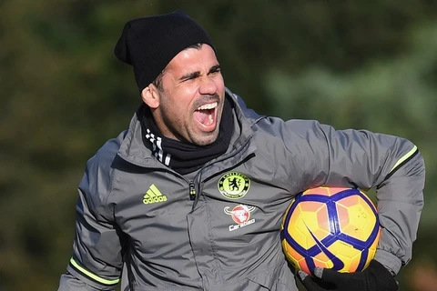 Costa trở lại luyện tập. (Nguồn: Getty Images)