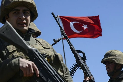 Lực lượng binh sỹ Thổ Nhĩ Kỳ. (Nguồn: AFP)