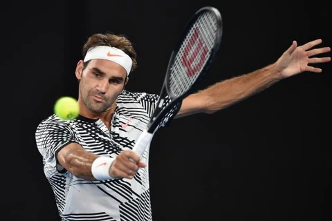 Federer thẳng tiến vòng 3 Australian Open 2017. (Nguồn: Getty Images)