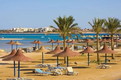 Một góc thành phố nghỉ mát Hurghada. (Nguồn: AP)
