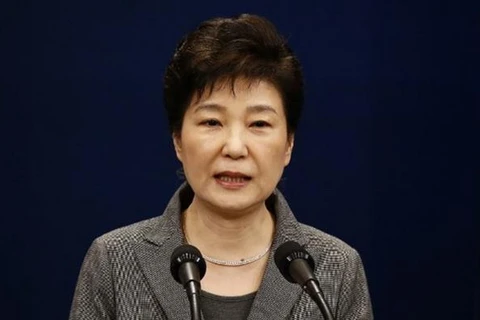 Tổng thống Hàn Quốc bị luận tội Park Geun-hye. (Nguồn: AP)