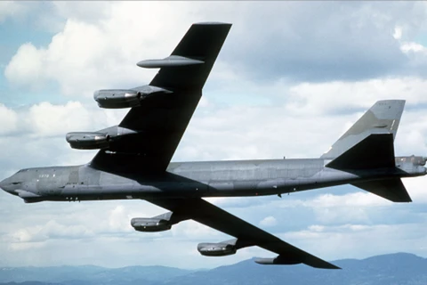 Mỹ mang cả máy bay B-52 đến bán đảo Triều Tiên để tập trận chung với Hàn Quốc. (Nguồn: Getty Images)