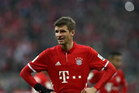 Thomas Müller không hài lòng với truyền thông. (Nguồn: Getty Images)