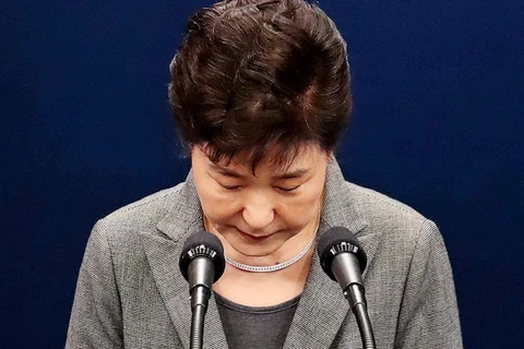 Tổng thống bị luận tội Park Geun-hye. (Nguồn: The Economist)