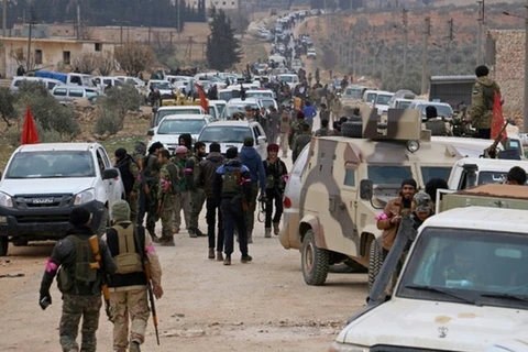 Quân đội Syria giải phóng nhiều thị trấn. (Nguồn: AFP)