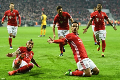 Bayern Munich giành chiến thắng tưng bừng. (Nguồn: EPA)