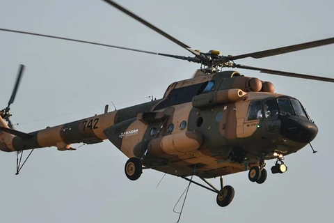 Trực thăng vận tải quân sự Mi-17V5. (Nguồn: Sputnik)