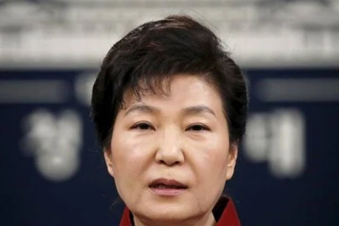 Tổng thống Hàn Quốc bị luận tội Park Geun-hye. (Nguồn: AP)