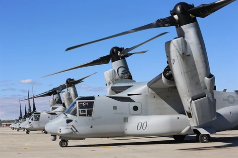 Máy bay vận tải Osprey. (Nguồn: defense.gov)