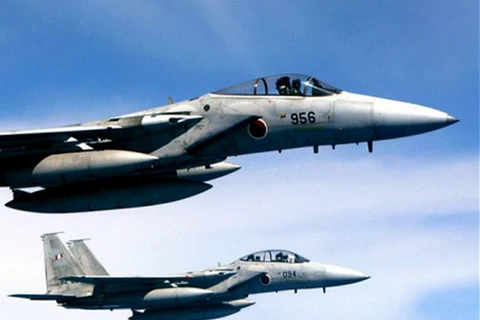 Máy bay chiến đấu của Nhật Bản. (Nguồn: EPA)