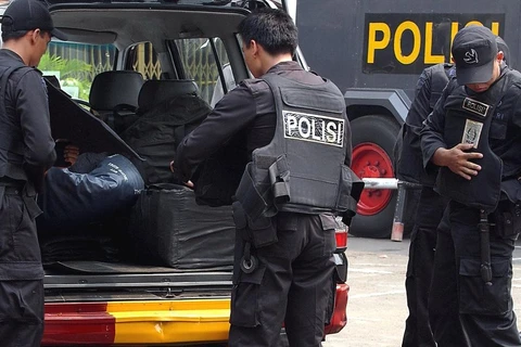 Cảnh sát Indonesia. (Nguồn: Sputnik)