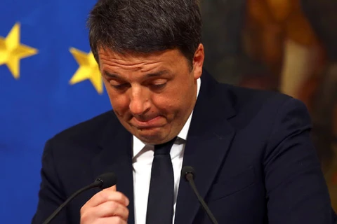 Cựu Thủ tướng Italy Matteo Renzi. (Nguồn: Reuters)
