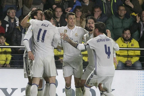 Real Madrid giành chiến thắng tranh cãi trước Villarreal. (Nguồn: Reuters)