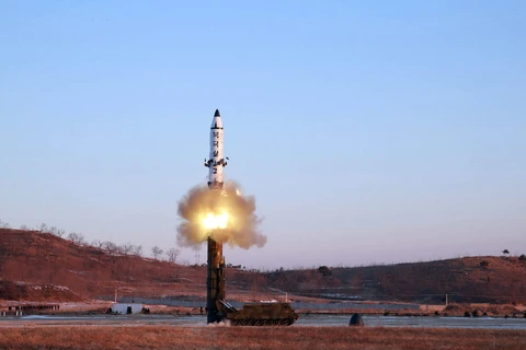 Một vụ thử tên lửa hạt nhân của Triều Tiên. (Nguồn: AFP/Getty Images)
