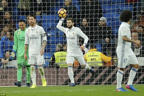 Real Madrid gây thất vọng. (Nguồn: AP)