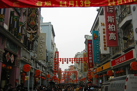 Quảng Châu, một trong những thành phố ồn ào nhất thế giới. (Nguồn: chinatravelca)