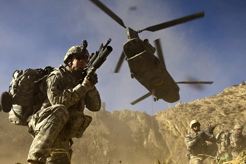Mỹ tăng cường sức mạnh quân đội. (Nguồn: AFP)
