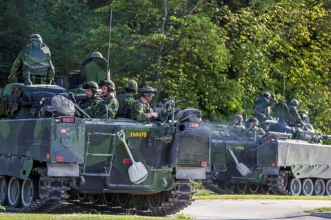 Lực lượng quân đội Thụy Điển. (Nguồn: Reuters)
