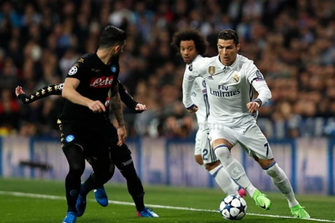 Napoli liệu có thể ngăn cản Ronaldo và Real Madrid? (Nguồn: Getty Images)