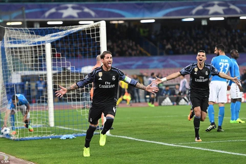 Ramos góp công lớn trong chiến thắng của Real Madrid. (Nguồn: AP)
